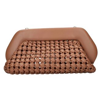 Themoirè Dames, Tassen, Bruin, Maat: ONE Size Leer