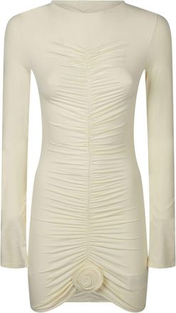 La Reveche Lillibet mini dress - women - Elastane/Polyamide - M - Neutrals