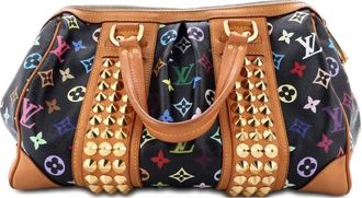 Louis Vuitton Courtney Bag Monogram veelkleurige MM tas - Zwart