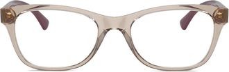 Vogue Eyewear Bril met vierkant montuur - Beige