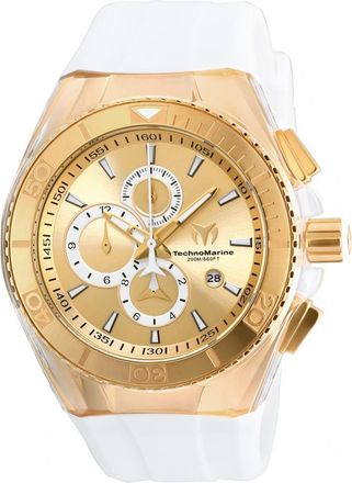 Technomarine Mens Cruise Star Qtz Chrono Gold Dial Mens Watch 115046