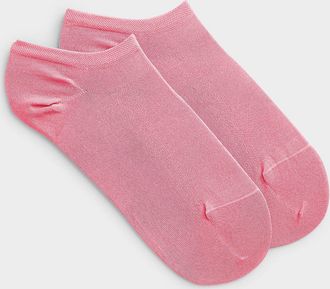 Bleufor&ecirc;t Womens Lisle no-show socks