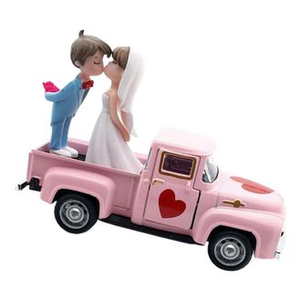 OEM Modelo De Cami&oacute;n - Cami&oacute;n Rosa 1 Mujer Blanca Y Azul