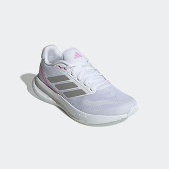 adidas Laufschuh ADIDAS PERFORMANCE RUNFALCON 5, Damen, Gr. 42, weiss (cloud wei&szlig;, grau strata, core schwarz), Synthetik, Textil, Schuhe Laufschuh