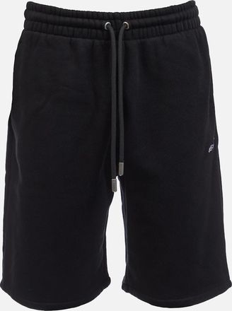Off-white Mens Bandana Arrow Skate Sweat Shorts - Black/Multi - Size: 37/36/32