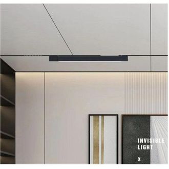 Trade Shop Trade Shop Traesio - Trade Shop - Faretto Led Lineare Per Binario Track Monofase 20 Watt Orientabile Cct Pst-57-3c - Negro