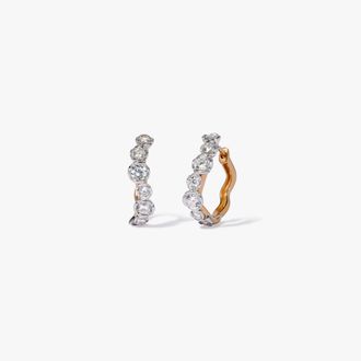 Annoushka Whoopsie Diamond Hoop Earrings