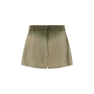 Prada Mujer, Pantalones cortos, Beige, Talla: M