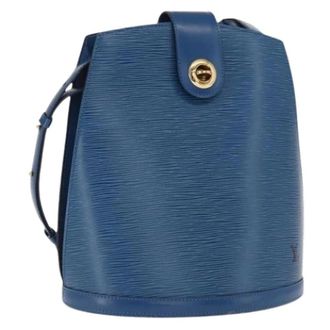 Louis Vuitton Bolso bombonera Vintage de segunda mano - Pre-owned - Mujer - Azul - ONE SIZE