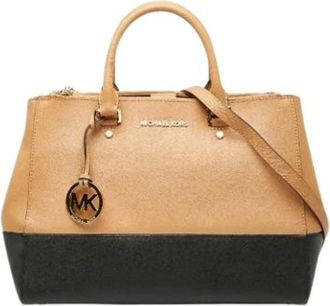 Michael Kors Pre-owned Handbags, female, Multicolor, Size: ONE SIZE Pre-owned Leather Shoulder Bag