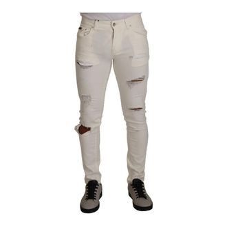 Dolce & Gabbana Uomo, Jeans, Bianco, S, new