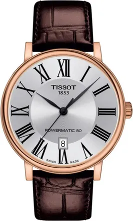 Tissot Tissot, Accessoires, Heren, Bruin, ONE Size, Leer, Carson Auto Horloge