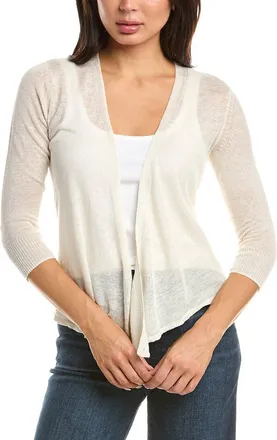 Nic+Zoe Nic & Zoe 4-Way Linen-Blend Cardigan