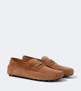 Tod's Gommino suede driving shoes