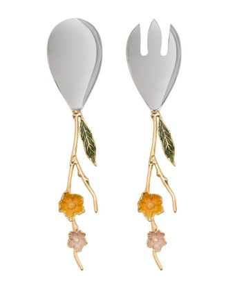Godinger Hellobore 2Pc Salad Server Set