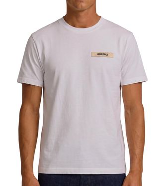 Jacquemus White Relaxed Logo T-Shirt