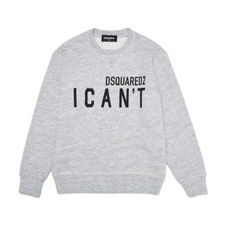 Dsquared2 Sweatshirts - male - Dsquared2 - Kids Sweatshirts - Gray - 12 Y - Kids