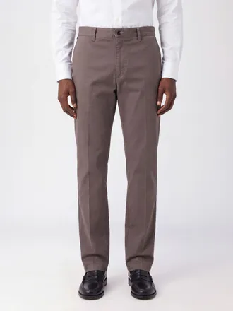 Incotex Pantaloni chino in cotone stretch con vestibilit&agrave; slim fit