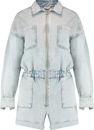 Harper & Yve Tammy-Js Jumpsuit Ss 25Z700 - Dames - Playsuits - Blauw - XS - Jumpsuits & Playsuits