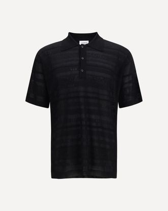 Laneus Lightweight jacquard Polo Male 48