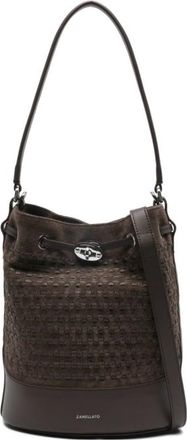 Zanellato Monda Musiva Small Leather Bucket Bag