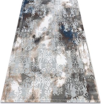 RugsX Rugsx - Alfombra Acr&iacute;lica Vals 0w9995 C69 41 Ornamento Vintage Marfil / Beige Multicolour 80x100 Cm