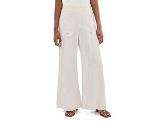 Xcvi Brently Wide Leg Womens Clothing Sonic Silver : LG (Womens 12-14), Cotton/Spandex