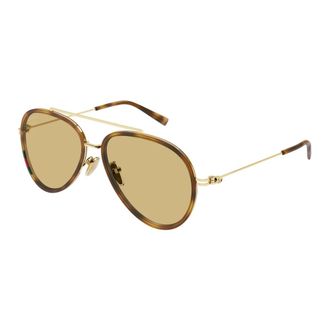 Gucci Sunglasses, male, Brown, Size: 56 MM Gg1981S 002 Sunglasses