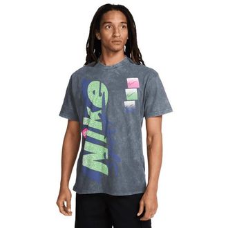 Nike Mens NSW Vintage M90 OC T-Shirt - Anthracite/Pink Size XXL