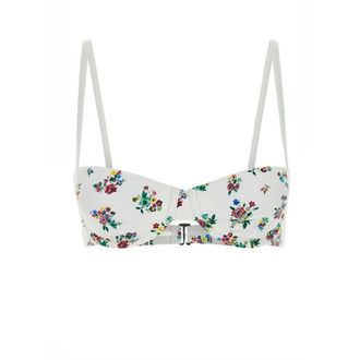 Tory Burch Tory Burch, Bikinis, female, Multicolor, Size: M Underwire Bra Swim Top