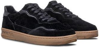 Clae Haywood Leather Sneaker in Black Dark Gum at Nordstrom Rack, Size 11.5