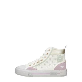 Mustang Schoenen, Dames, Wit, 39 EU, Veterschoenen Hoog