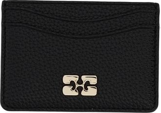 Ganni Kartenetui mit Logo