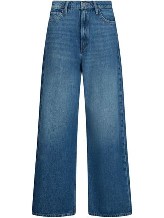 Liu Jo low-rise baggy jeans - women - Cotton/Polyester/Cotton - 26 - Blue