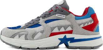 A Bathing Ape Sta 2 M2 sneakers - men - Calf Leather/Polyester/Rubber - 8.5 - Blue