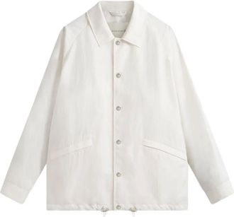 Mackintosh Giacca Carron con bottoni - Bianco