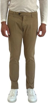 Roy Rogers Gabardine Chinos - Heren - Chinos - Beige - W30 - Katoen - Broeken