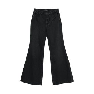 7 For All Mankind Dames, Jeans, Zwart, Maat: W24