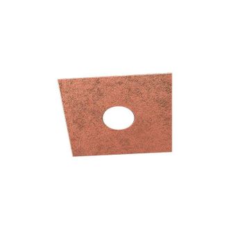 Top-Light Applique Moderna Eccentric Metallo Foglia Rame 1 Luce Gx53