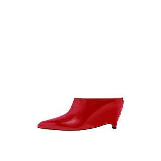 Maison Margiela Mule sin tac&oacute;n - Shoes - Mujer - Rojo - 39 EU