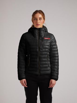 JACK1T Satell1Te Padded Hooded Jacket in Black at Nordstrom, Size X-Large