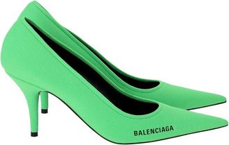 Balenciaga Womens Polyamide Knife Knit Pump (Authentic Pre-Loved)