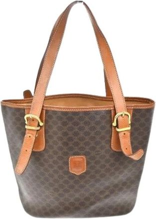 Celine Pre-owned Canvas celine-bags - Dames - Vintage Shopper - Bruin - ONE Size - Vintage