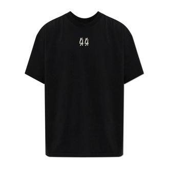 44 Label Group Heren, Tops, Zwart, Maat: XL Katoen