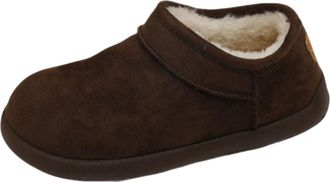 Generic Women Suede Boots - Water Resistant Ankle Boots Lightweight Winter Mules Clogs with Non Slip Sole & Memory Foam (Dark Brown,6.5)