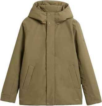 Elvine Jassen, Heren, Groen, L, Leer, Barnard Winterjas