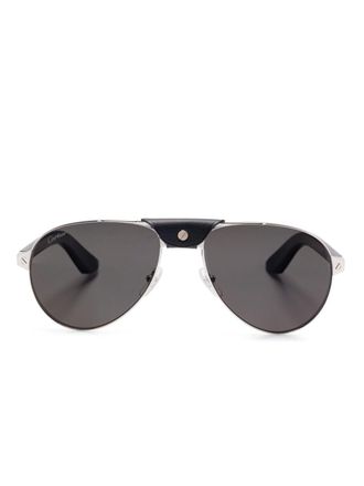 Cartier Santos De Cartier zonnebril - Zilver