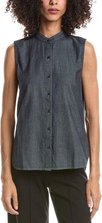 Eileen Fisher Eileen Fisher Mandarin Collar Shirt