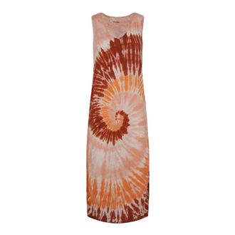Kujten Kujten - Ramo Sunny Jurk - Dames - Jurken - Veelkleurig - Maat: XL Linnen