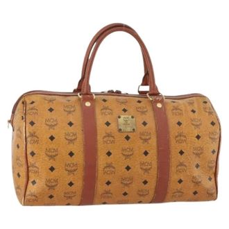 MCM Borsa Boston Pre-owned - - Pre-owned - Donna - Marrone - ONE SIZE